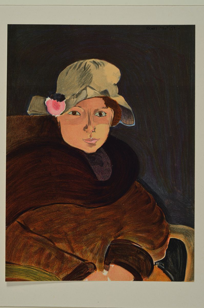 Detail p: Henri Matisse, 1869-1954, Konvolut aus 4 Farblithografien, weibl. Portraits, jeweils im PP, ca. 50x40 cm
