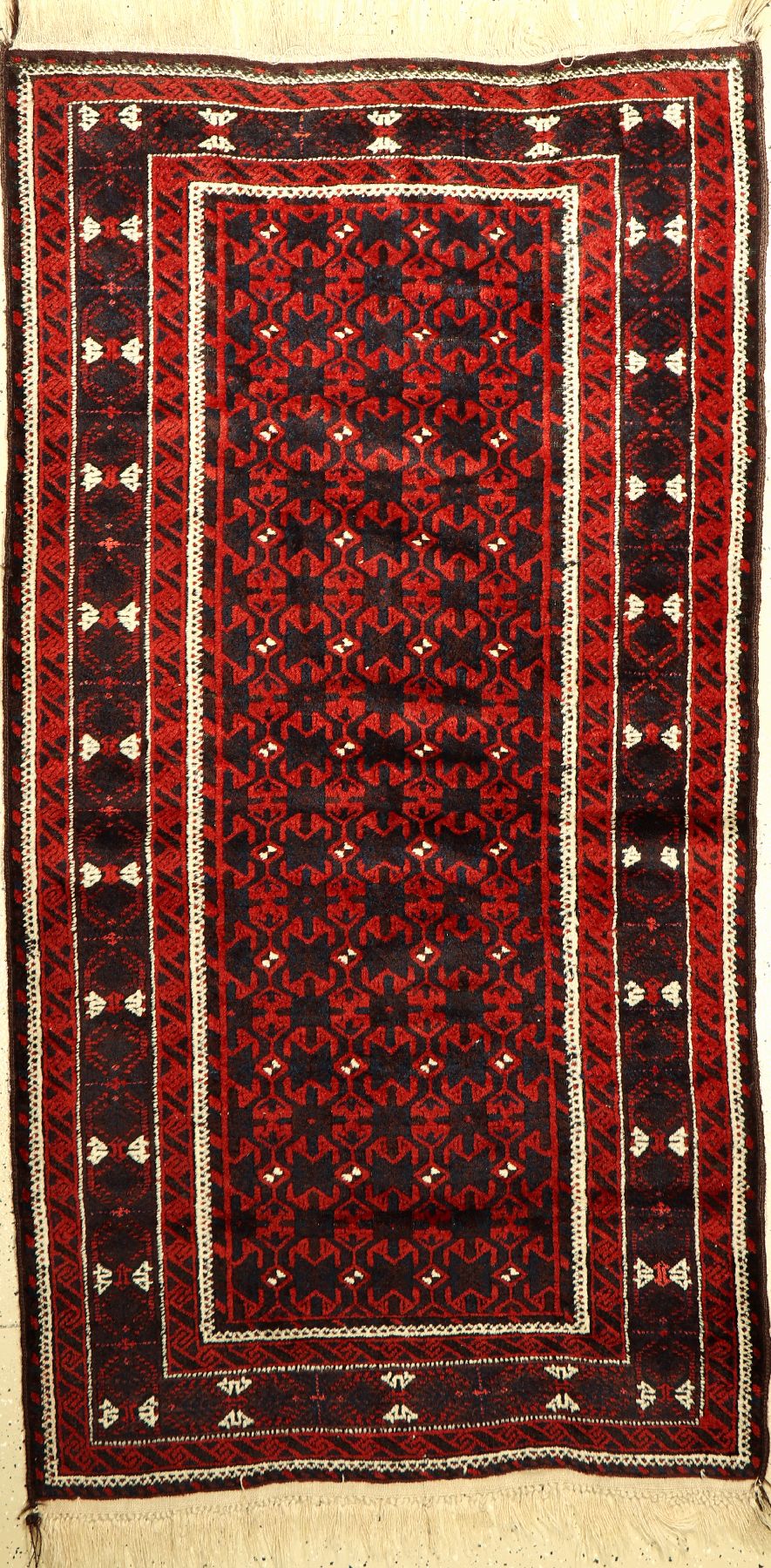 Belutsch alt, Persien, um 1930, Wolle auf Wolle, ca. 200 x 104 cm, EHZ: 2