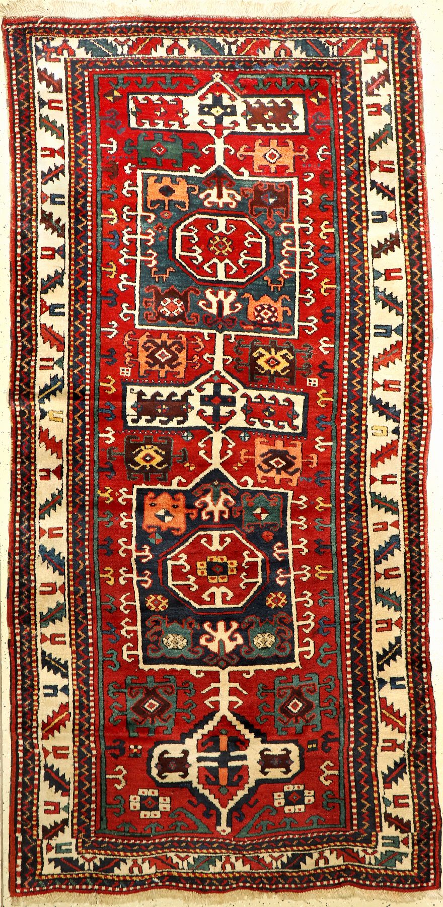 Ostanatolien "Galerie" alt, Türkei, um 1890, Wolle auf Wolle, ca. 275 x 130 cm, EHZ: 2-3