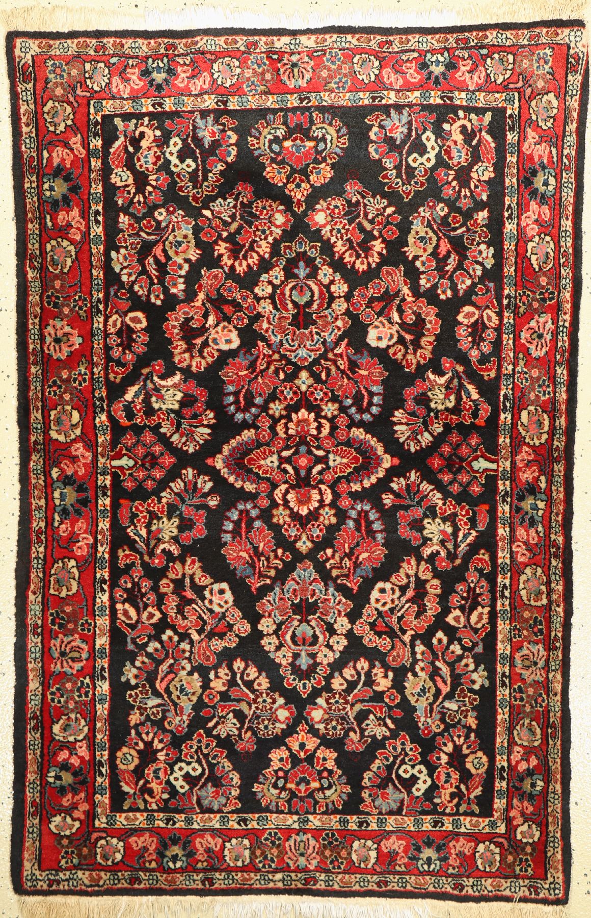 Sarogh, Persien, ca. 50 Jahre, Wolle auf Baumwolle, ca. 151 x 99 cm, EHZ: 2-3