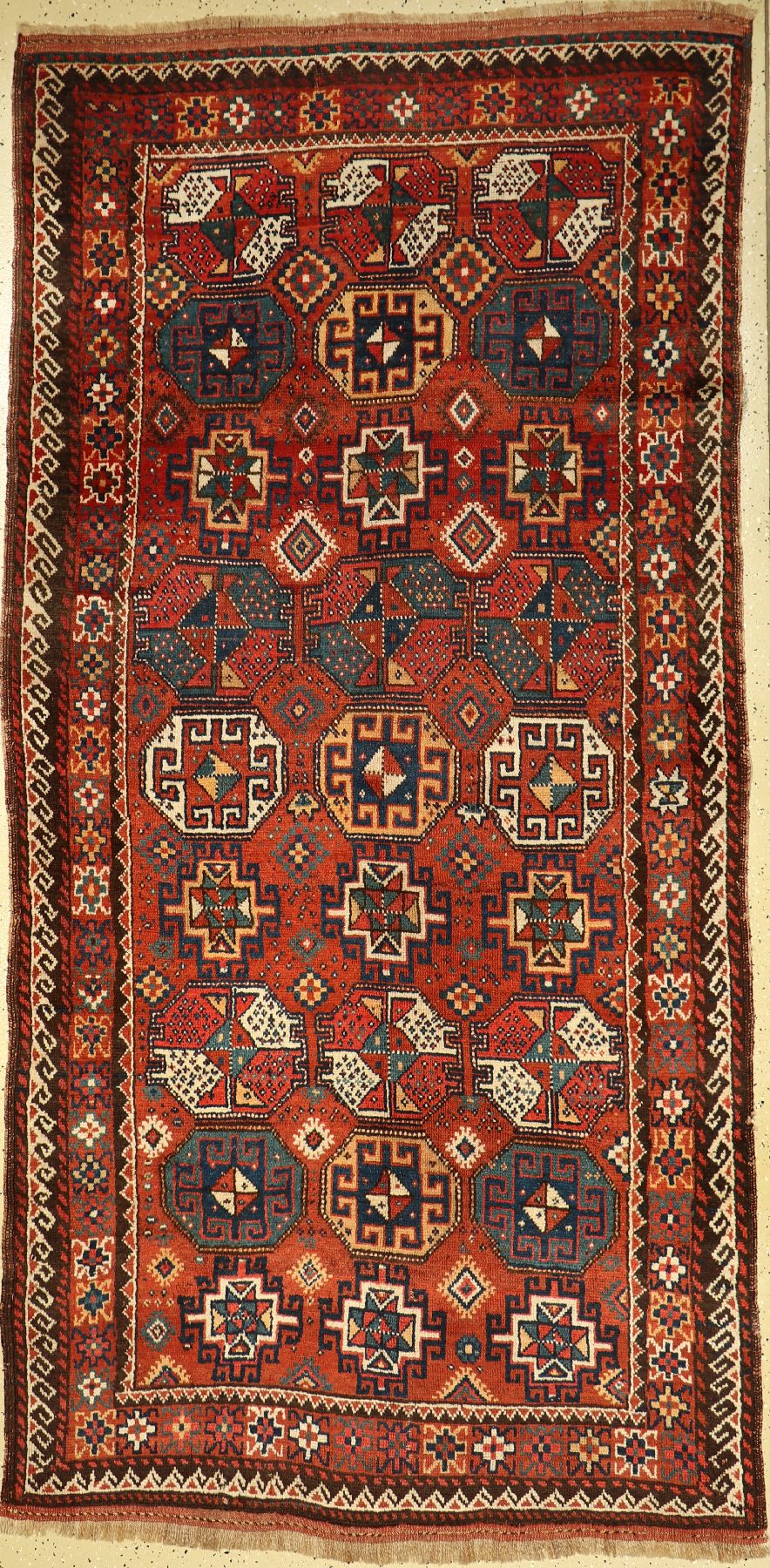 Kordi alt, Persien, um 1930, Wolle auf Wolle, ca. 270 x 132 cm, EHZ: 3