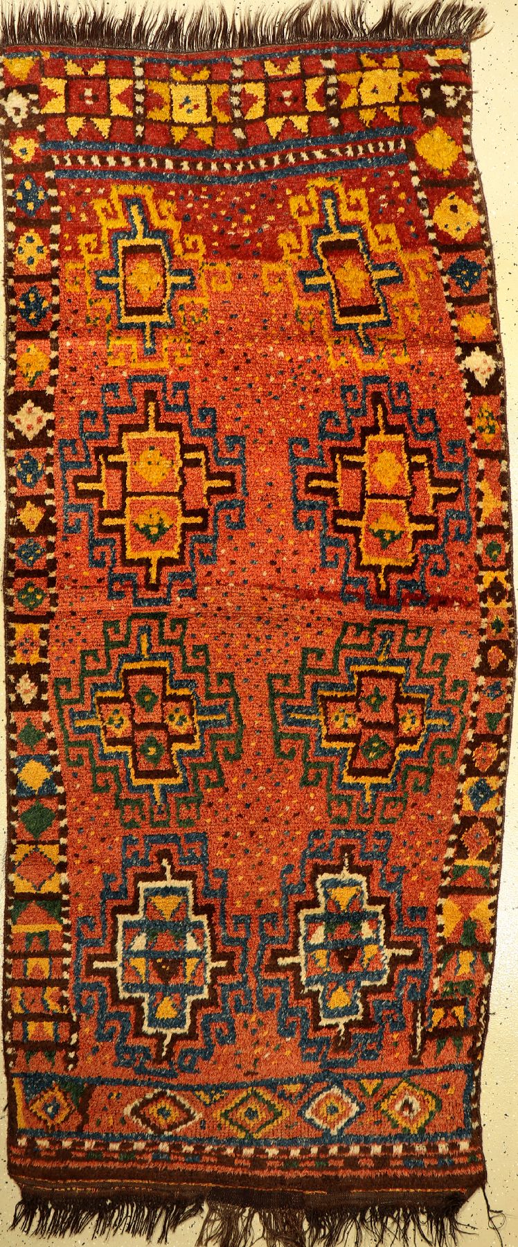 Kirgiz alt, Kirgizistan, um 1930, Wolle aufWolle, ca. 266 x 115 cm, EHZ: 2-3