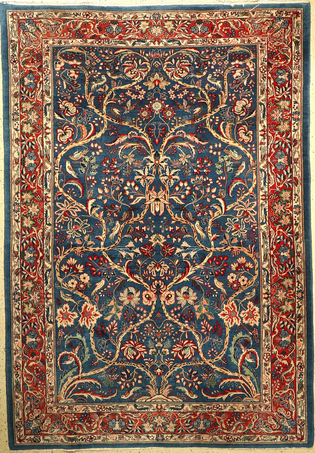 Sarogh alt, Persien, ca. 40 Jahre, Wolle auf Baumwolle, ca. 310 x 216 cm, EHZ: 2-3