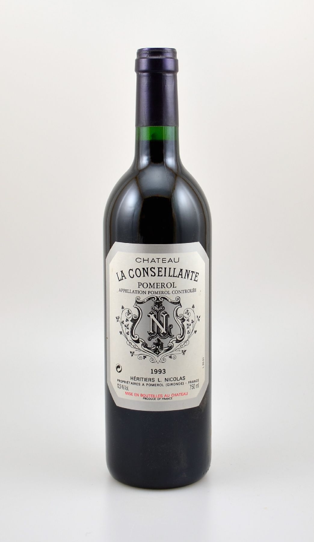 3 Flaschen 1993 Chateau La Conseillante, Pomerol, je ca. 75 cl, 12,5 % Vol., Füllstände: je into neck, sehr gute Erhaltungszustände, unverkostet, ...