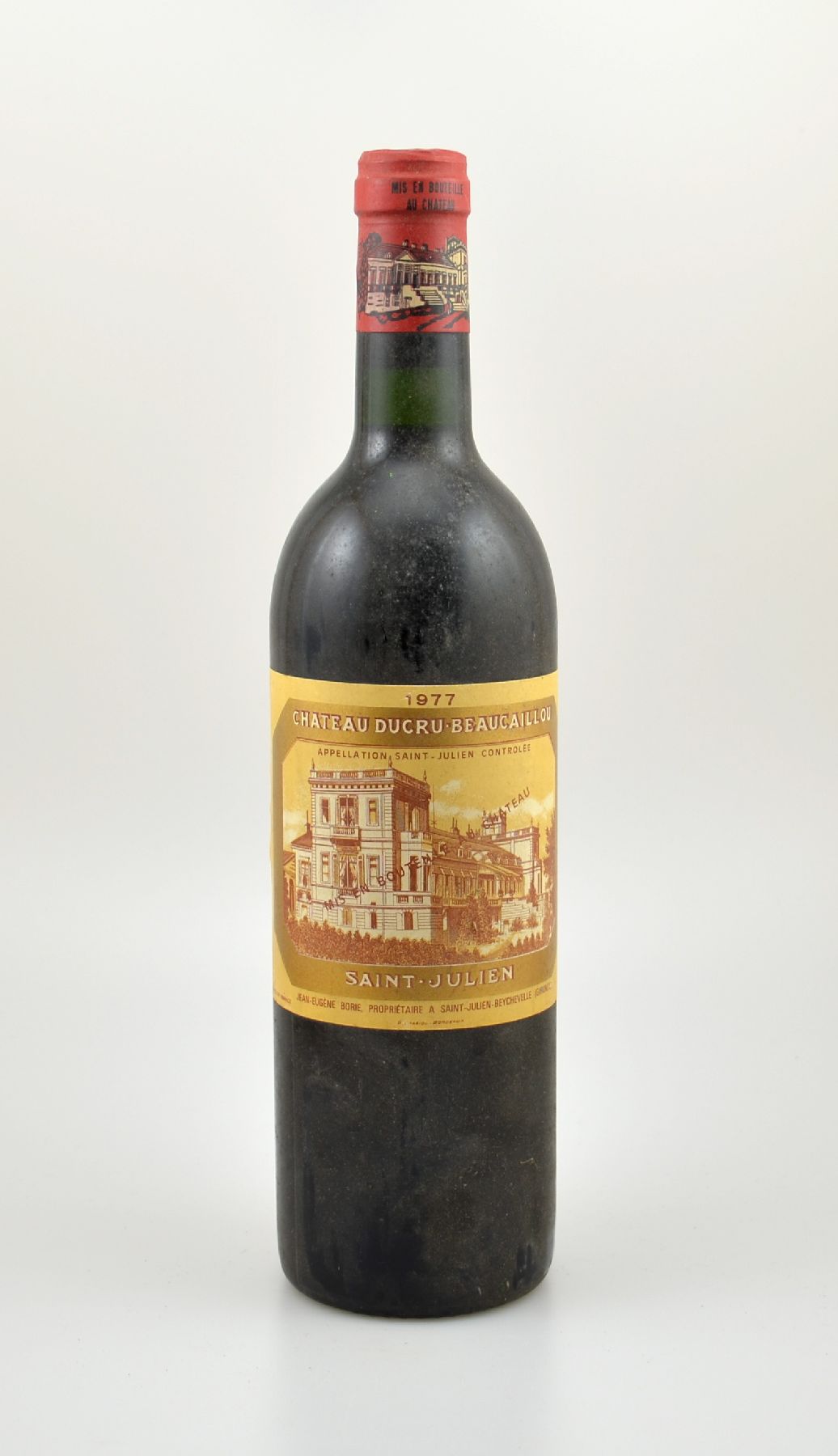1 Flasche 1977 Chateau Ducru-Beaucaillou, Saint-Julien, ca. 75 cl, Füllstand: top shoulder, unverkostet