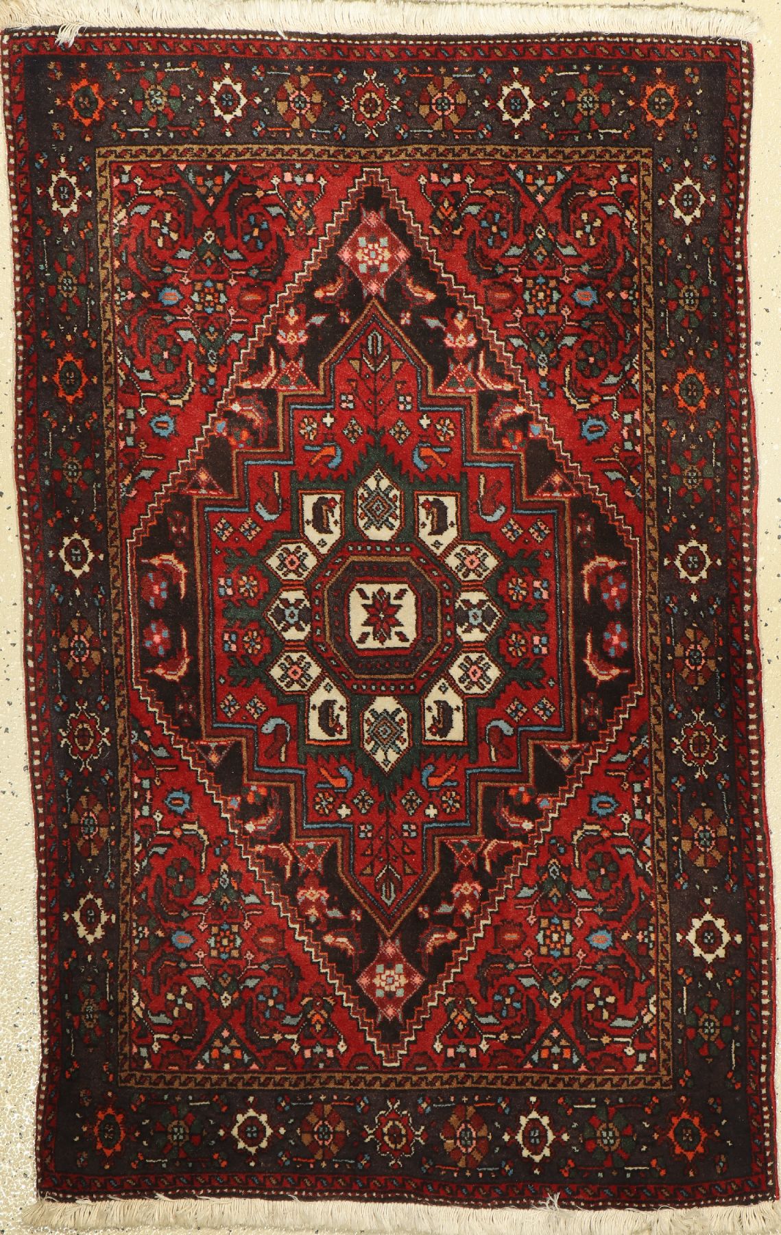 Goltogh, Persien, ca. 30 Jahre, Wolle auf Baumwolle, ca. 120 x 76 cm, EHZ: 2-3