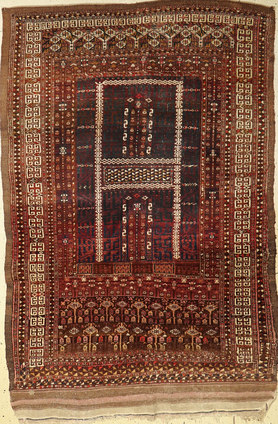 Saryk Ensi, Turkmenistan, um 1910, Wolle auf Wolle, ca. 199 x 133 cm, EHZ: 3