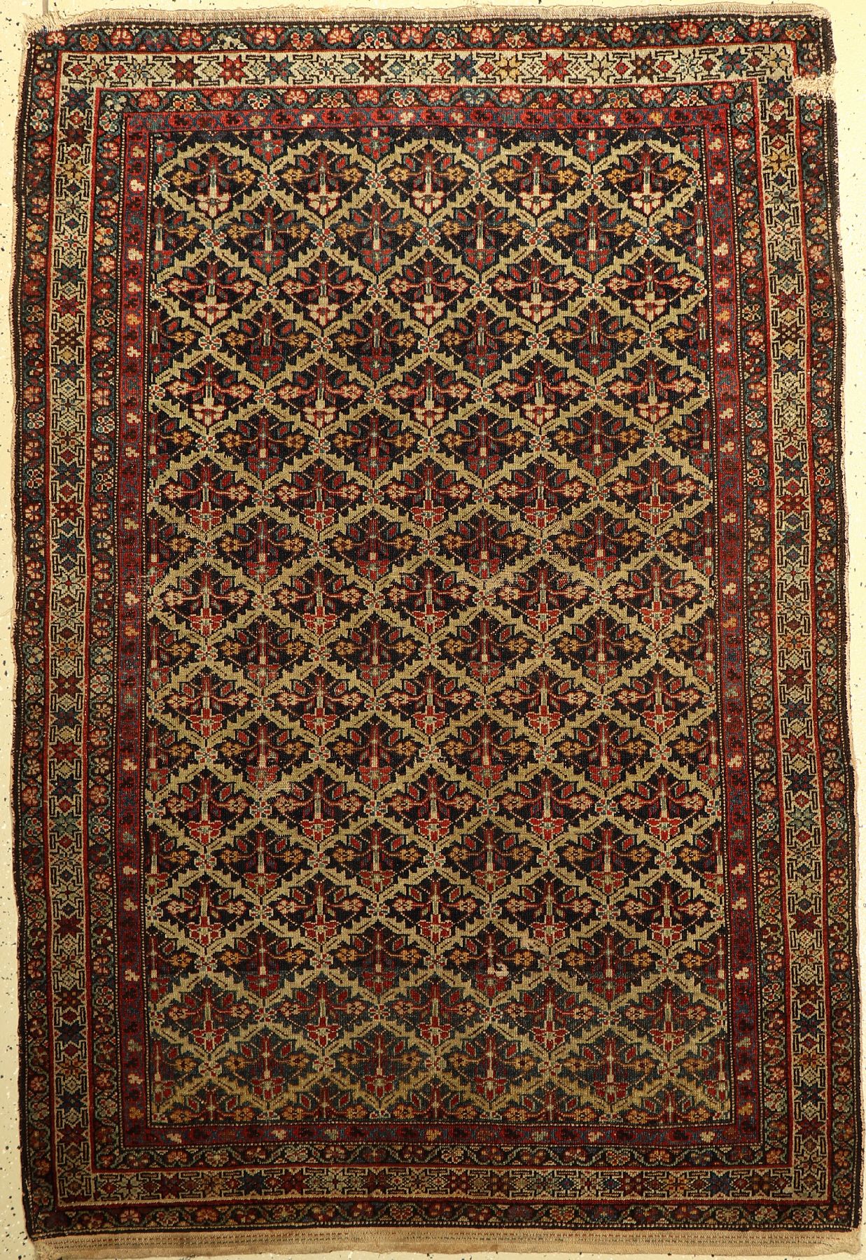 Hamadan, Persien, um 1890, Wolle auf Wolle,ca. 180 x 121 cm, EHZ: 4