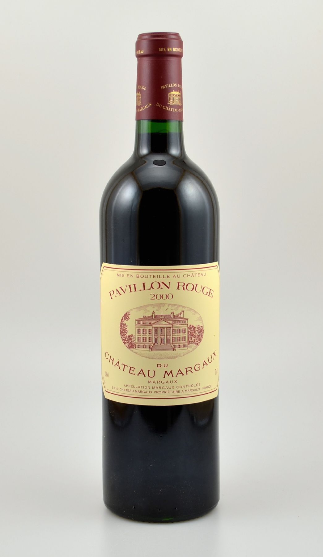 2 Flaschen 2000er Chateau Pavillon Rouge du Chateau Margaux, Margaux, 2. Wein von Chateau Margaux, je 75 cl, 13 % Vol, Füllstände: je into neck, ...