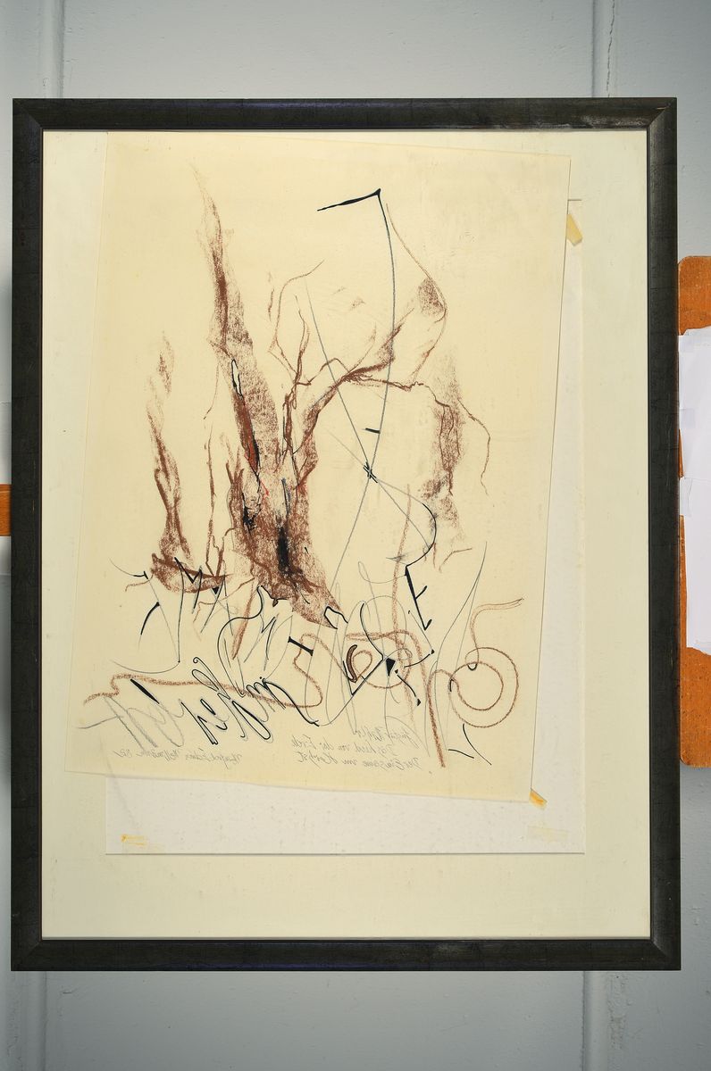 Detail k: Walter Mellmann, 1910-2001, Serie aus 9 Grafiken, alle handsigniert, teils in Spiegelschrift, aus den 1980er Jahre, alle u.Gl., R.