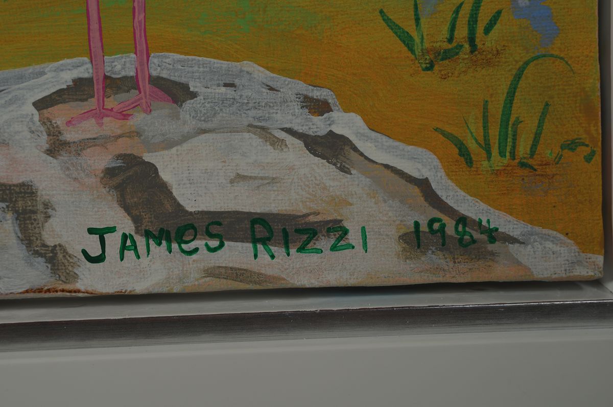 Detail a: James Rizzi, 1950-2011, "Unrizzi", ein Werk welches James Rizzi in seinen eigenen "4-Wänden" in seinem Sommerhaus in den ...