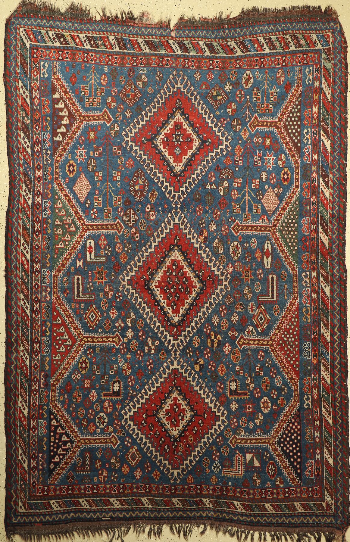 Luri antik, Persien, Ende 19.Jhd., Wolle auf Wolle, ca. 240 x 166 cm, EHZ: 3-4