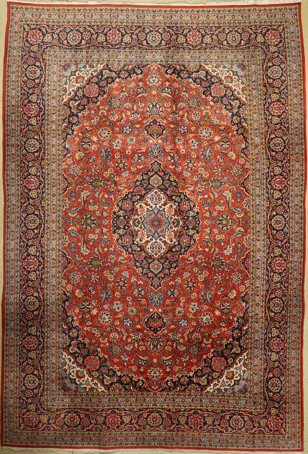 Keschan alt, Persien, ca. 50 Jahre, Wolle auf Baumwolle, ca. 370 x 250 cm, EHZ: 2