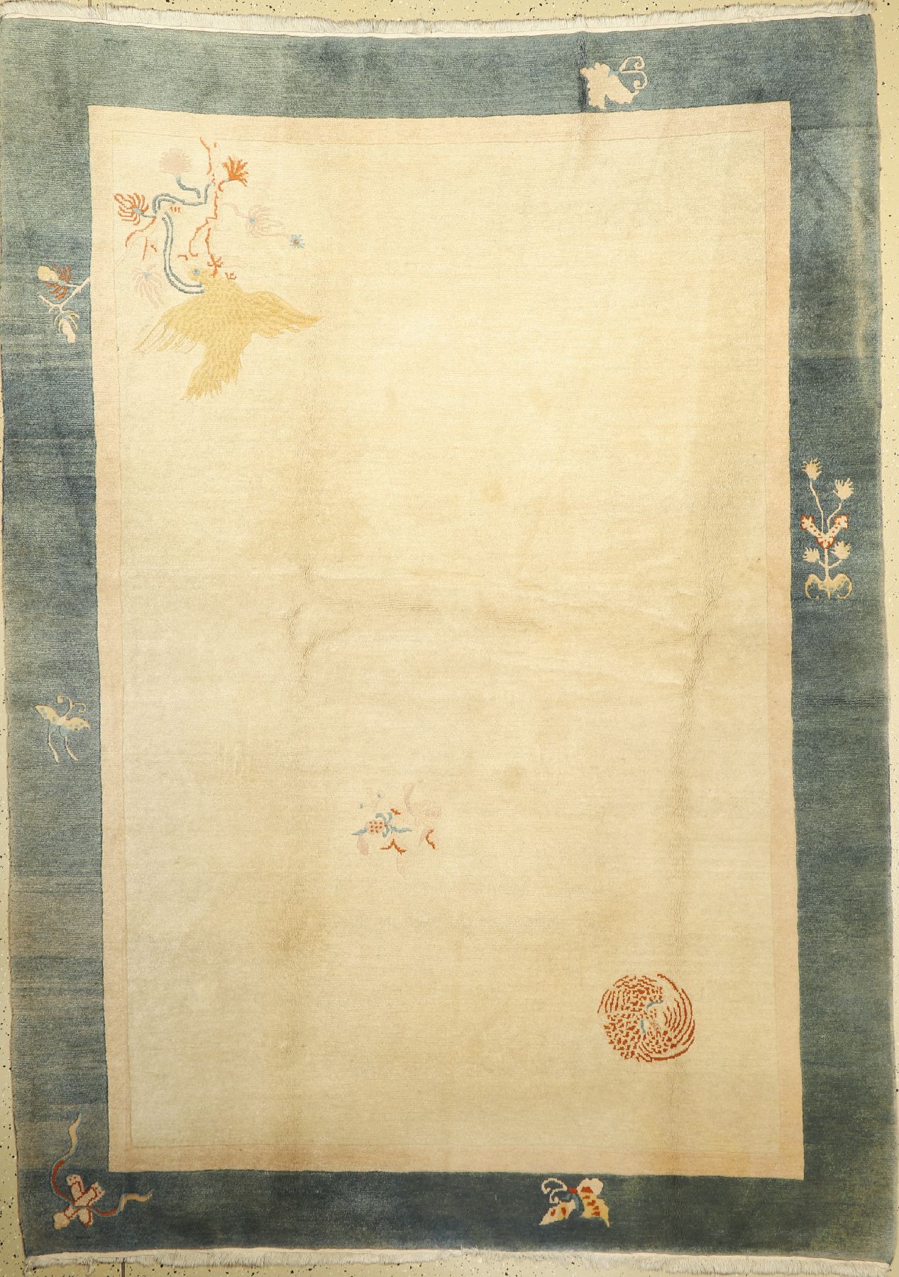 Nepal, Nepal, ca. 30 Jahre, Wolle auf Baumwolle, ca. 252 x 183 cm, EHZ: 2
