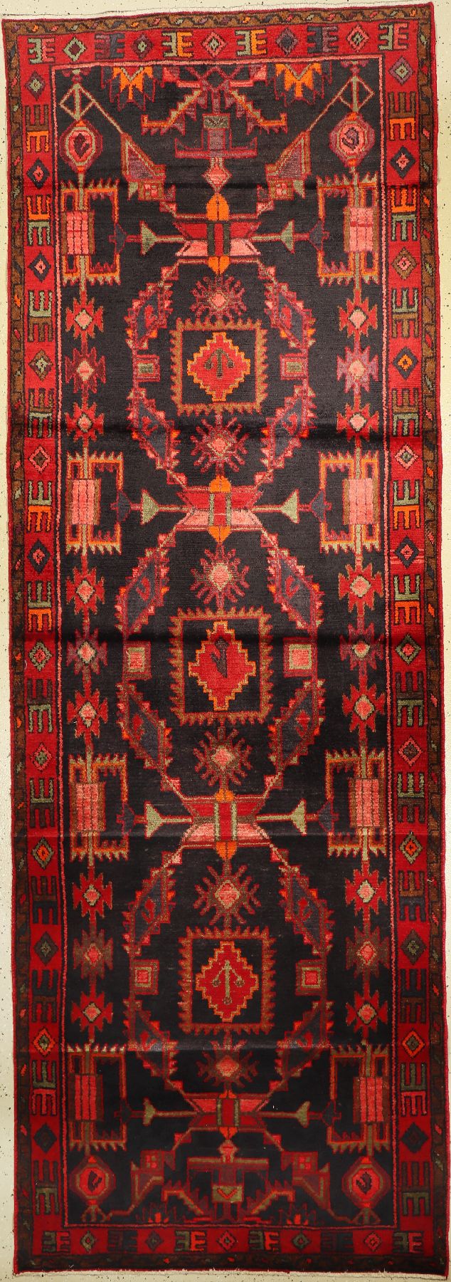 Kordi, Persien, ca, 350 x 119 cm, Wolle aufBaumwolle, ca, 50 Jahre , EHZ: 2-3