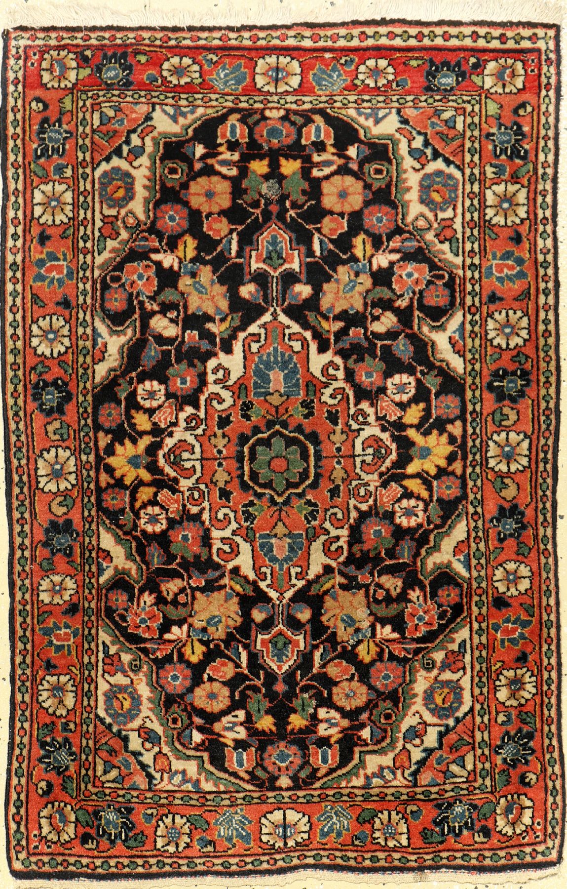Djosan alt, Persien, ca. 60 Jahre, Wolle auf Baumwolle, ca. 94 x 62 cm, EHZ: 2