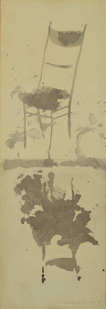 Heinrich Klumbies, 1905-1994, Lithografie, rechts unten sign., dat. 76, unter Glas gerahmt, ca. 57x22 cm