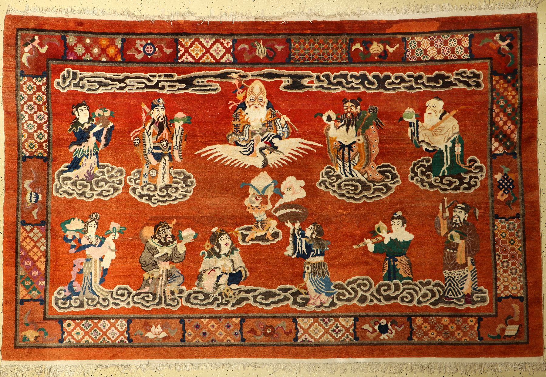 Pao Tao, China, um 1890, Wolle auf Baumwolle, ca. 268 x 167 cm, EHZ: 2