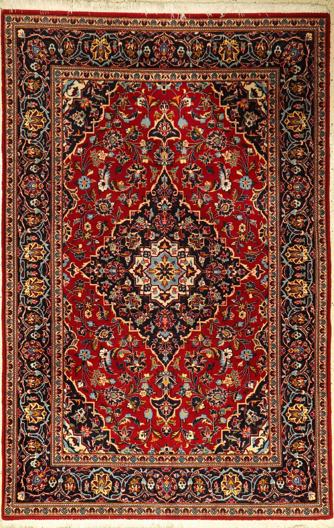 Keschan alt, Persien, ca. 40 Jahre, Wolle auf Baumwolle, ca. 205 x 134 cm, EHZ: 2