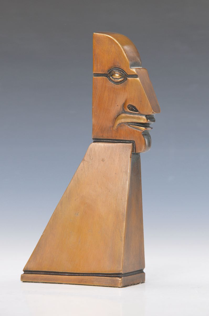 Paul Wunderlich, 1927-2010, Bronzeskulptur, sign., num.1371/5000, H. 14 cm