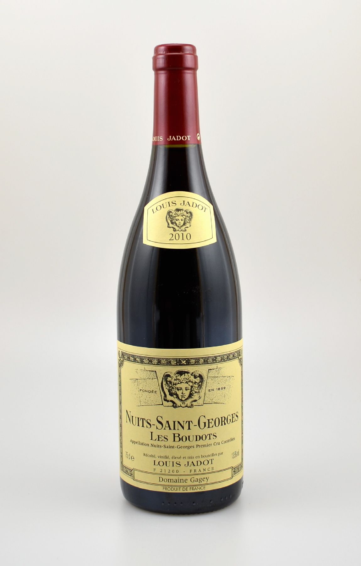 2 Flaschen 2010 Louis Jadot, Nuits-Saint-George Les Boudots, ca. 75 cl, 13,5 % Vol, Füllstände: ca. high fill, unverkostet, sehr gute ...