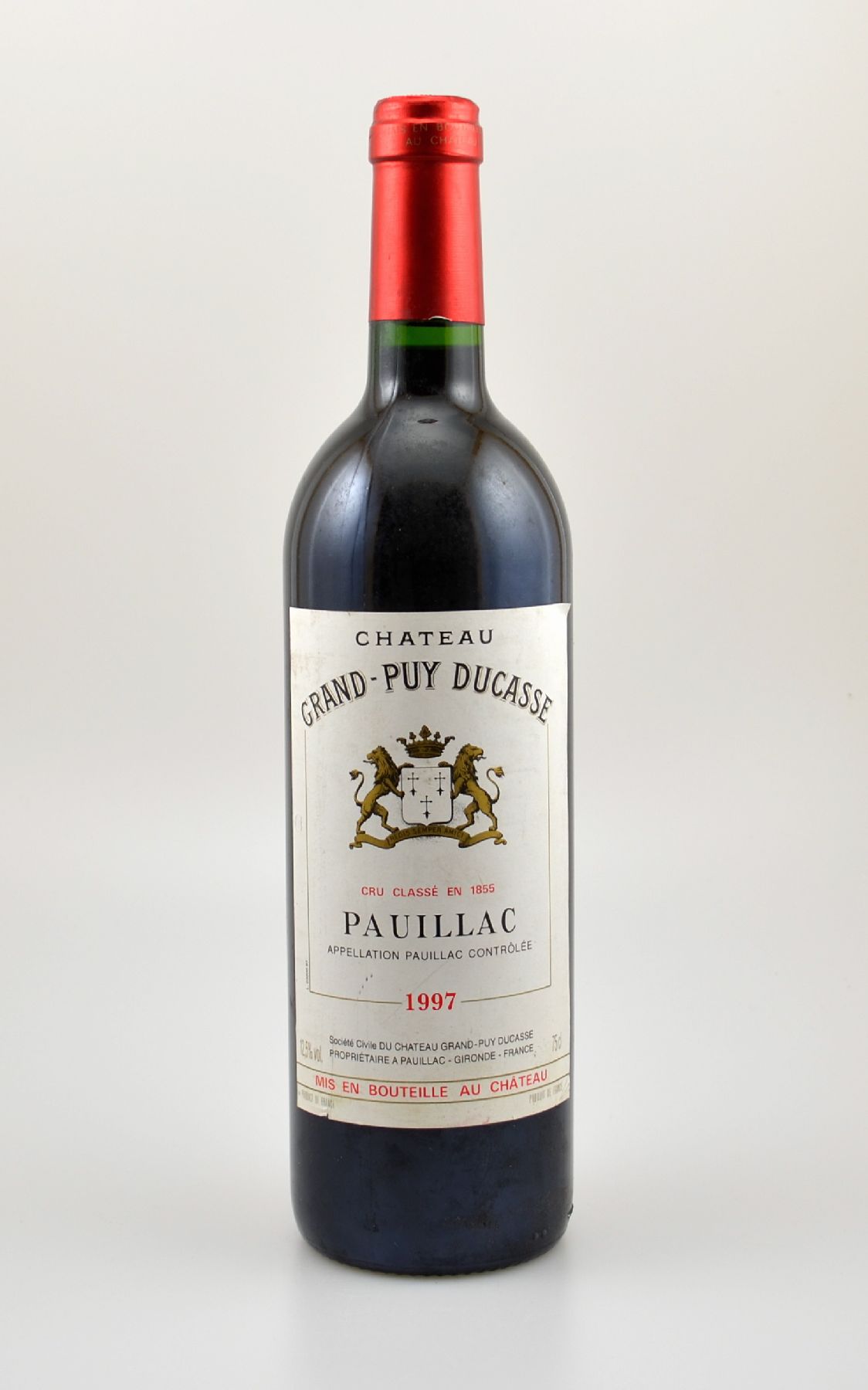 7 Flaschen 1997 Chateau Grand-Puy Ducasse, Pauillac, Cru Classe, je ca. 75 cl, 12,5 % Vol., Füllstände: je into neck, gute Erhaltungszustände, ...