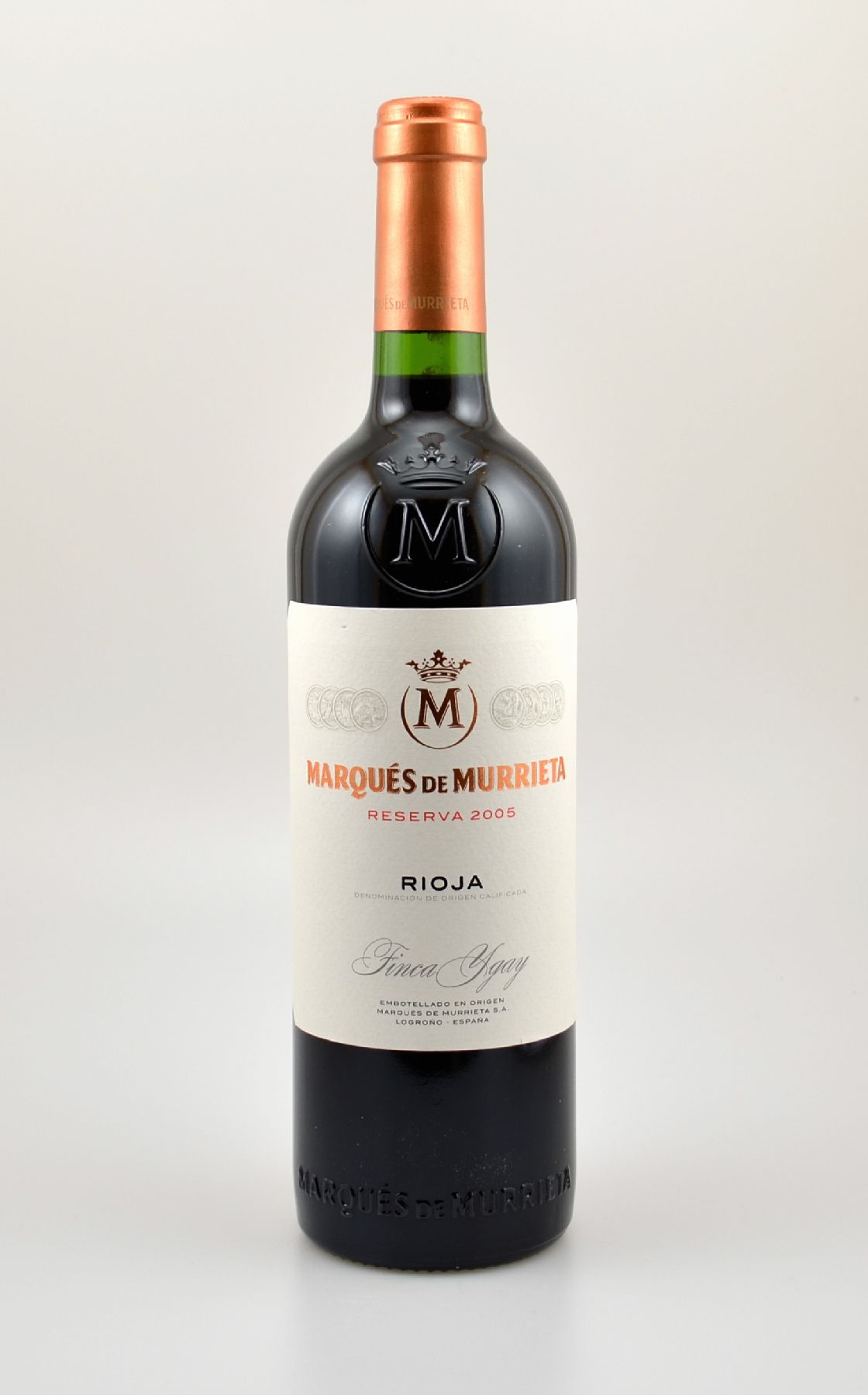6 Flaschen 2005 Marques de Murrieta Reserva,Rioja, je ca. 75 cl, 14 % Vol., Füllstände: je into neck, hervorragende Erhaltungszustände, ...