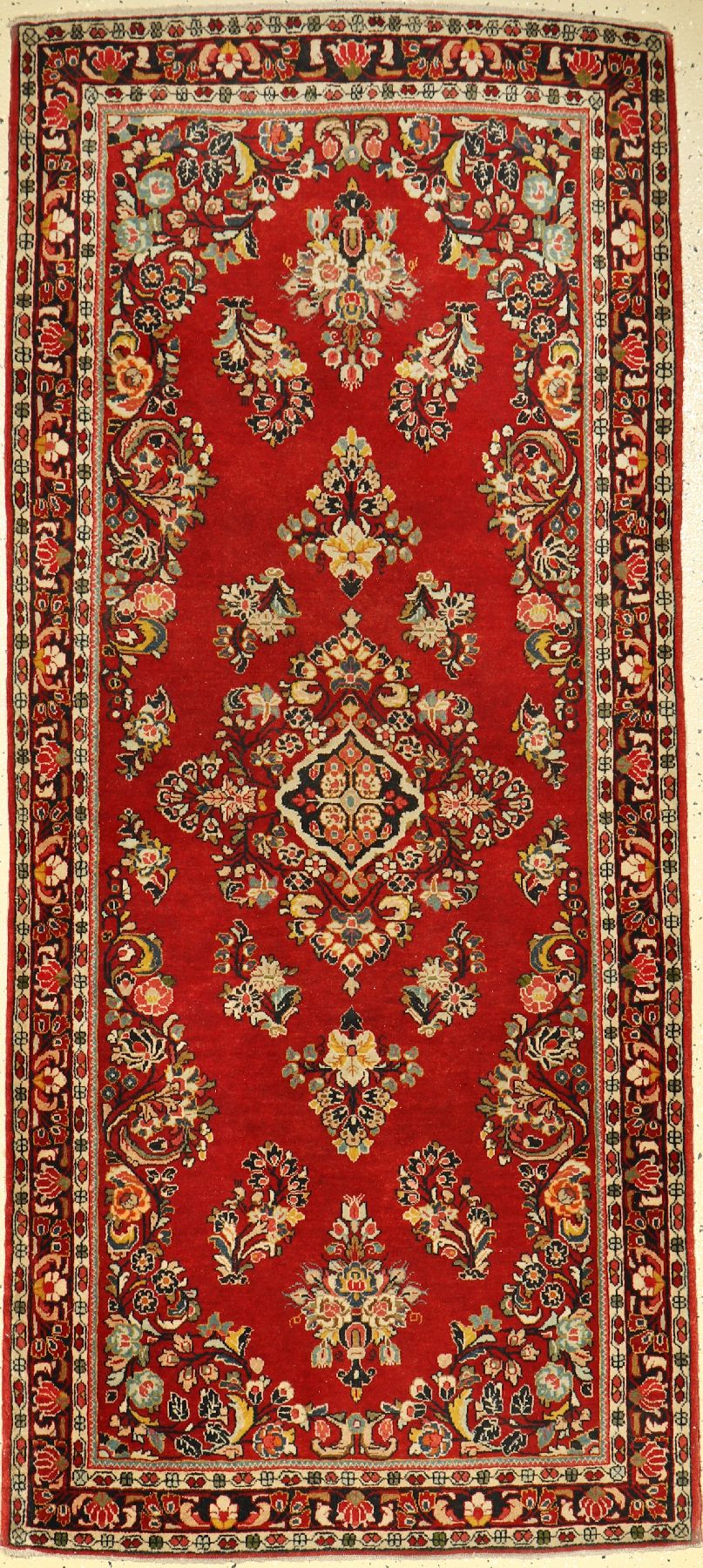 Sarogh, Persien, um 1960, Wolle auf Baumwolle, ca. 187 x 81 cm, 2-3