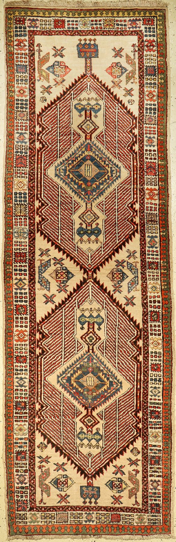 Sarab "Galerie" alt, Persien, um 1940, Wolle auf Wolle, ca. 307 x 100 cm, EHZ: 3