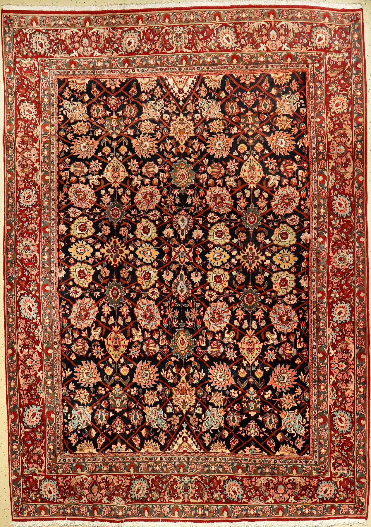 Bidjar alt, Persien, ca. 60 Jahre, Wolle auf Baumwolle, ca. 323 x 226 cm, EHZ: 3