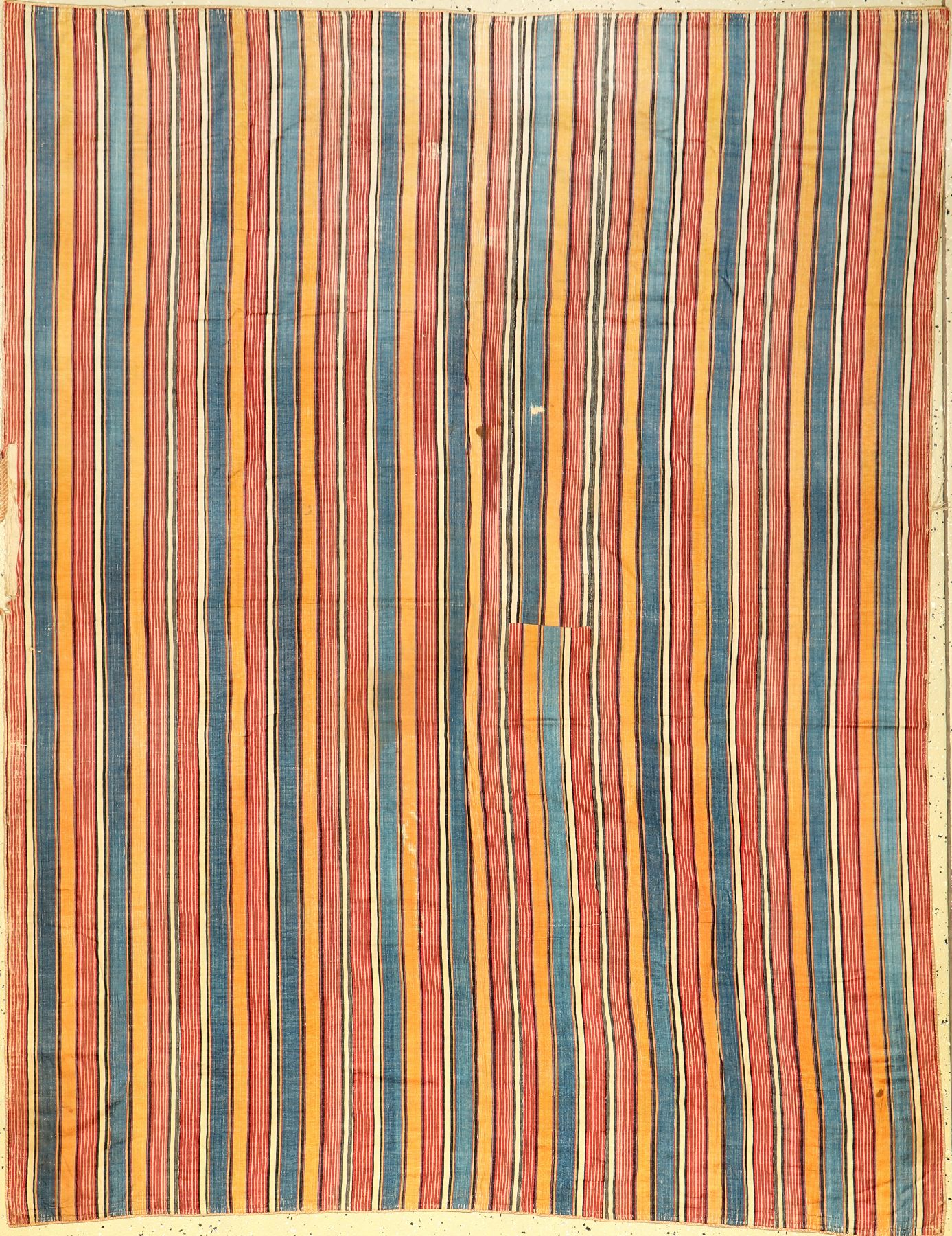 Seiden Ikat antik, Uzbekistan, um 1900, reine Naturseide, ca. 204 x 160 cm, selten, feine Qualität, EHZ: 4-5