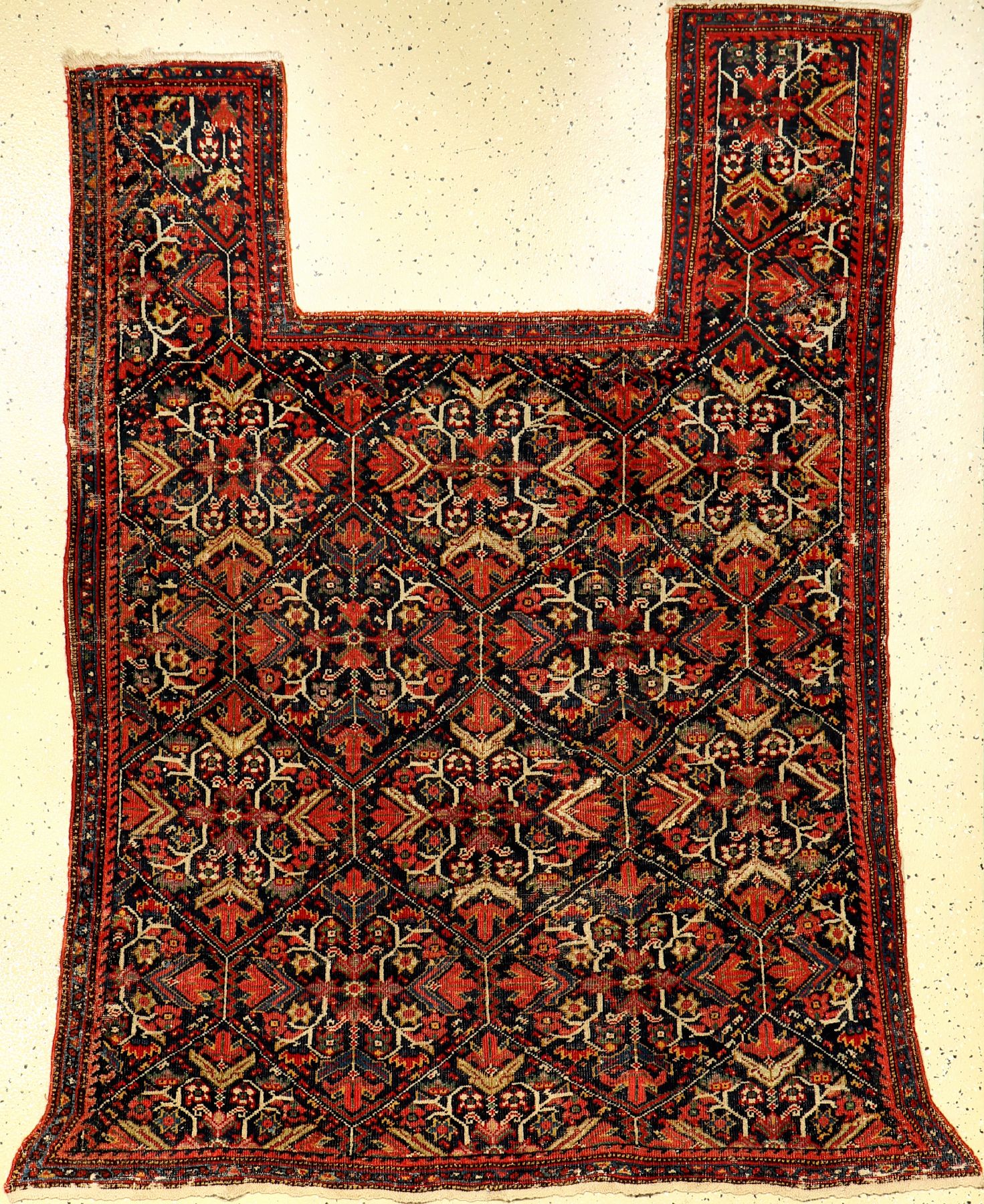 Farahan antik, Persien, um 1890, Wolle auf Baumwolle, ca. 156 x 117 cm, sammelwürdig, EHZ: (Alters und Gebrauchsspuren).