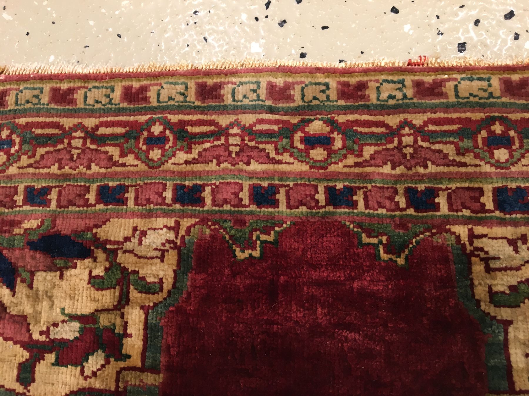 Detail f: Seltener Feiner Seiden Bidjar antik, Nordwestpersien, 19.Jhd., reine Naturseide. Rarer Bidjar in reiner Seide geknüpft mit charakteristischen ...