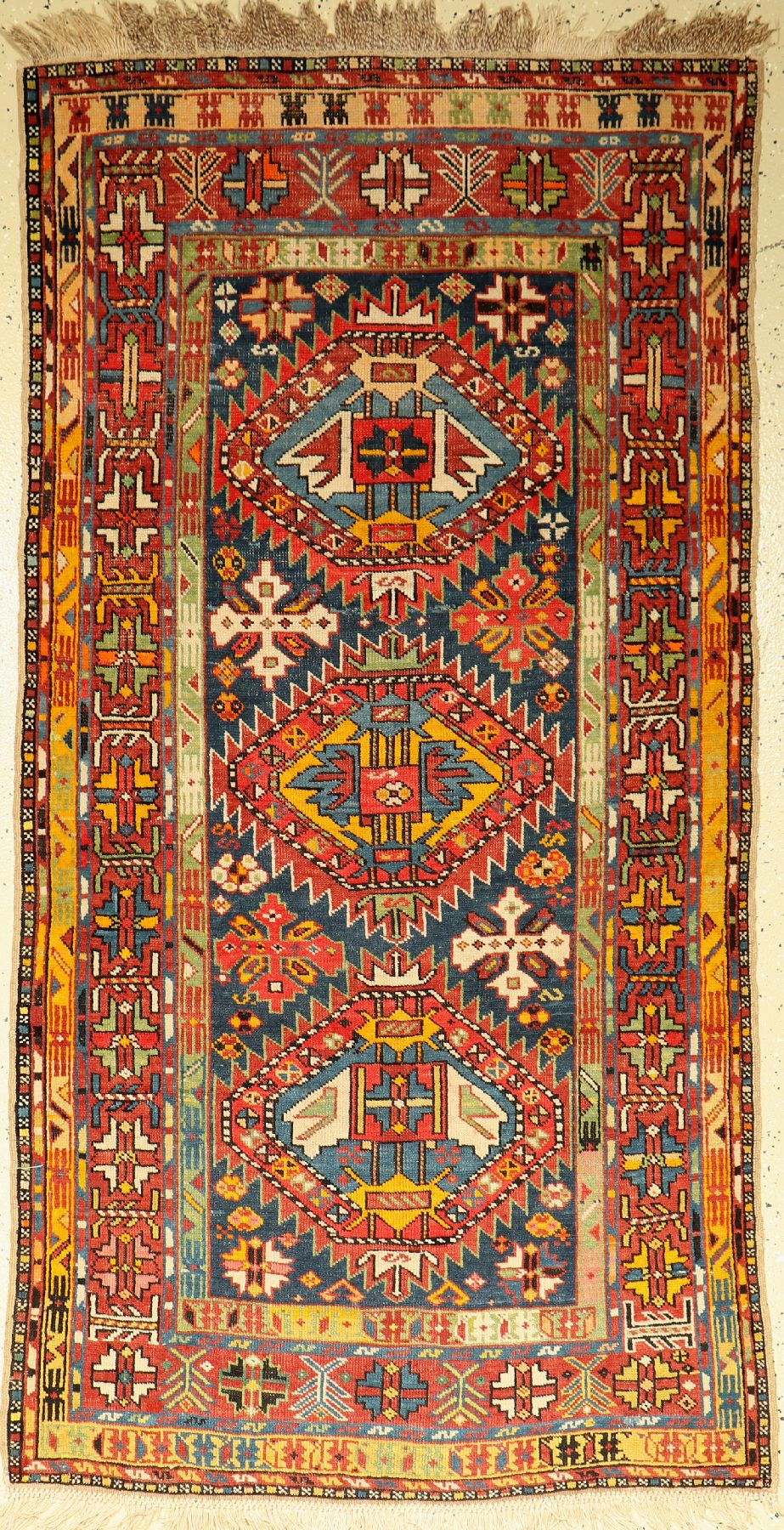 Azeri, Azerbaijan, um 1920, Wolle auf Wolle, ca. 194 x 100 cm, EHZ: 3