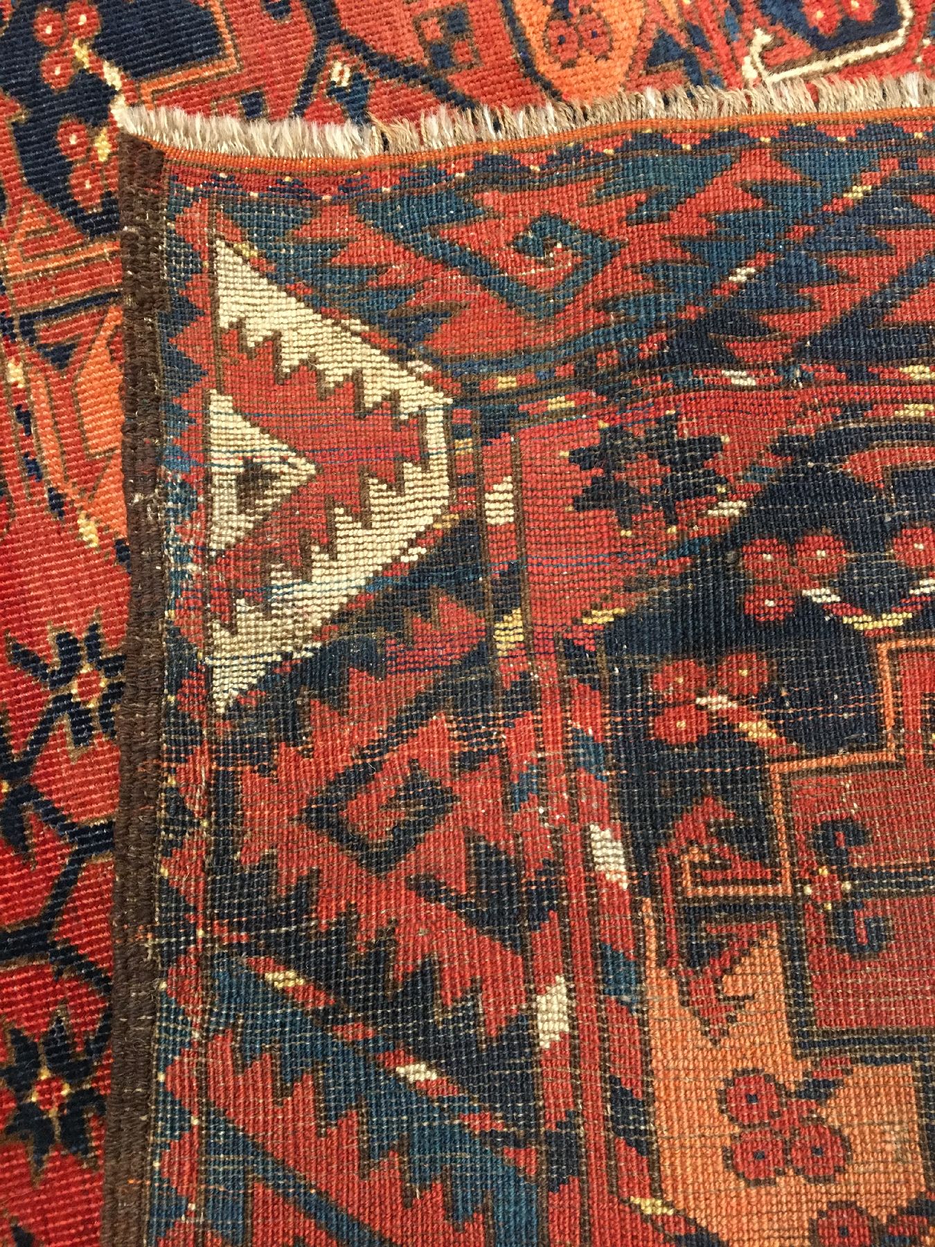 Detail h: Ersari "Hauptteppich" antik, Turkmenistan Amu-Darja Gebiet, frühes 19.Jhd., Wolle geknüpft auf Wolle. Seltener kleinformatiger Ersari ...