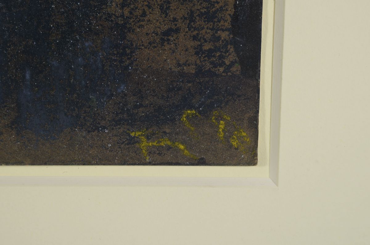 Detail a: Klaus Fussmann, geb. 1938 Velbert, Stillleben mit Blumenstrauß in Kanne, handsigniert, unleserlich datiert, 31 x 41 cm,unter Glas, Rahmen: 55x64 cm