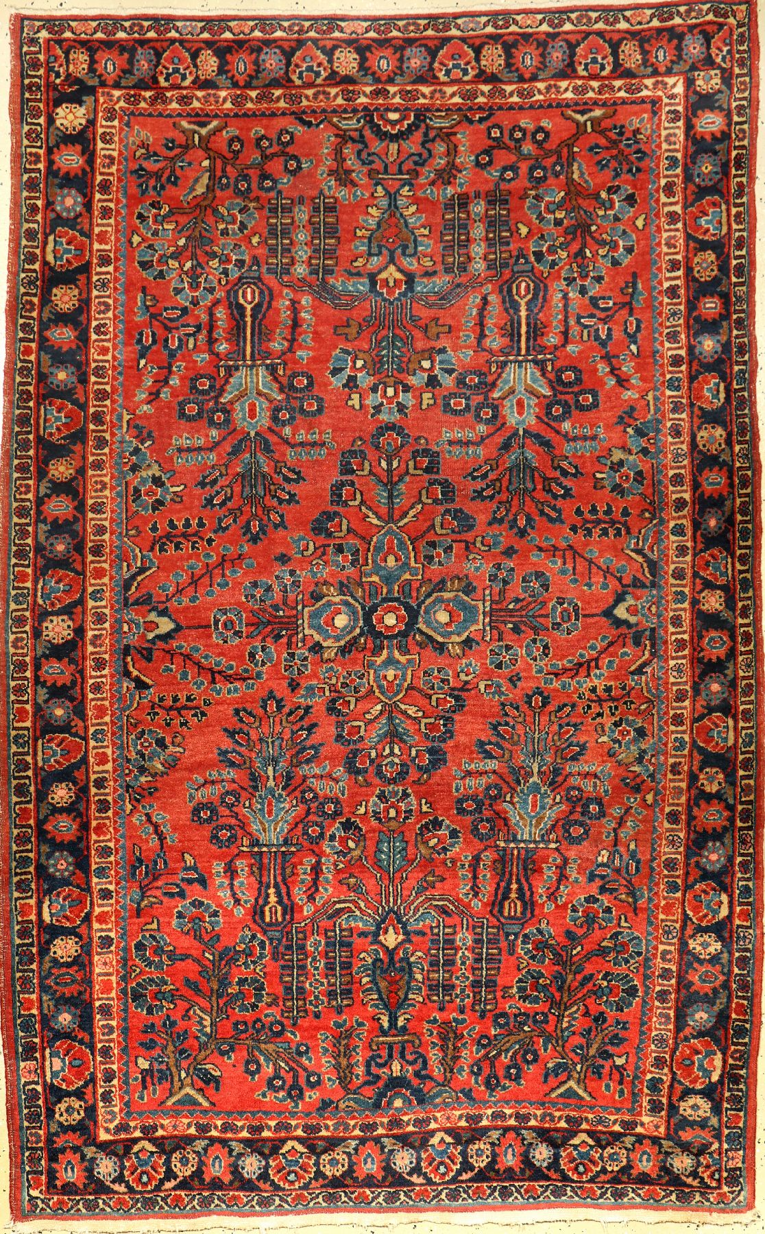 Sarogh alt, Persien, ca. 60 Jahre, Wolle auf Baumwolle, ca. 206 x 132 cm, EHZ: 3