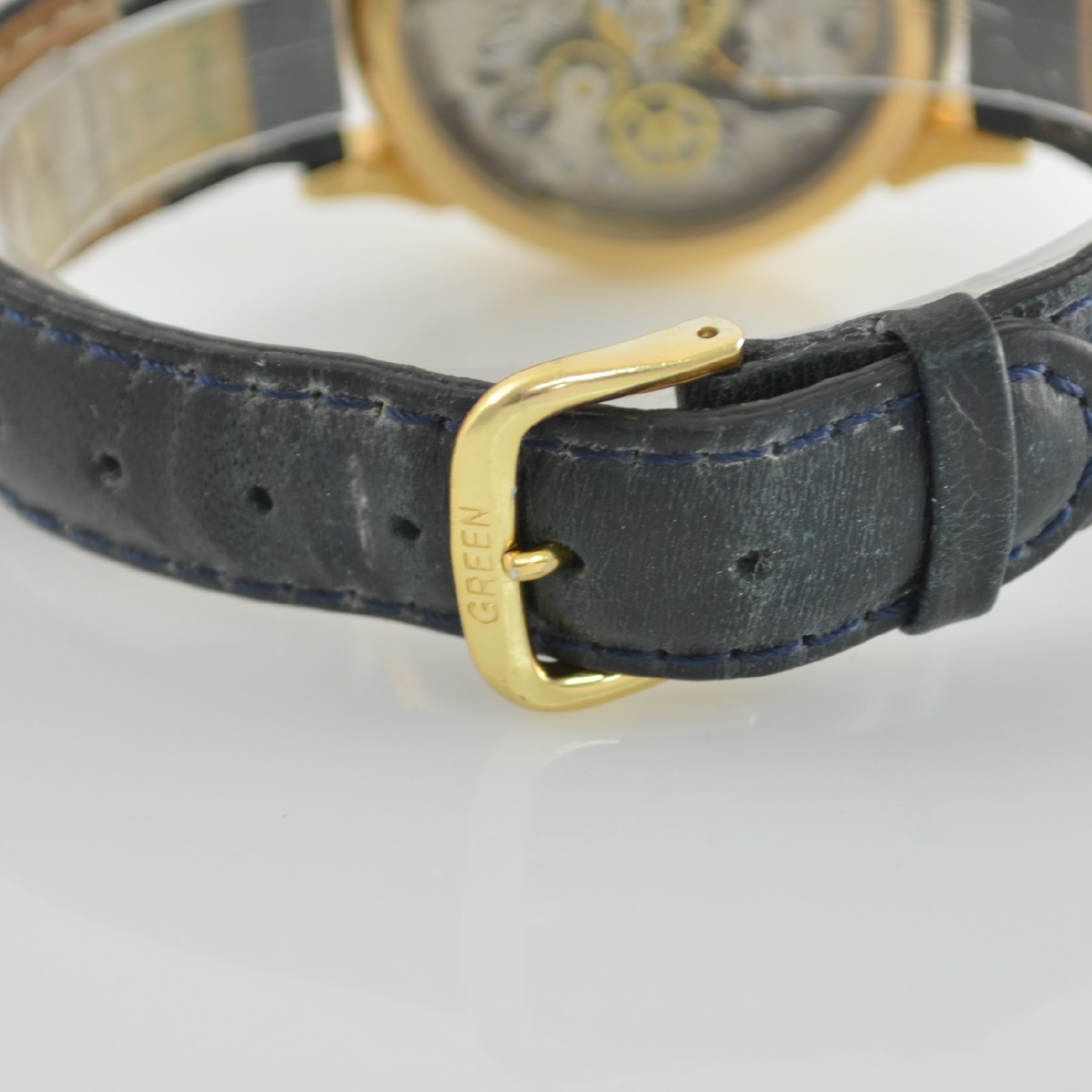 Detail d: DUBEY & SCHALDENBRAND seltener, auf 50 Stück limitierter Armbandchronograph Index-Mobile mit Mono-Rattrapante, Handaufzug, Schweiz um 1990, beids. ...