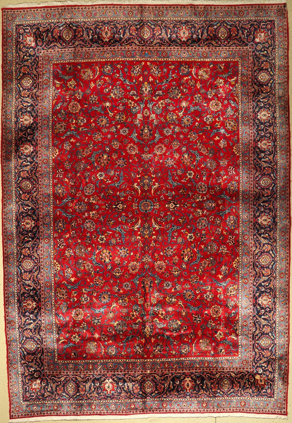 Keschan Kork, Persien, ca. 60 Jahre, Korkwolle, ca. 430 x 297 cm, EHZ: 2-3