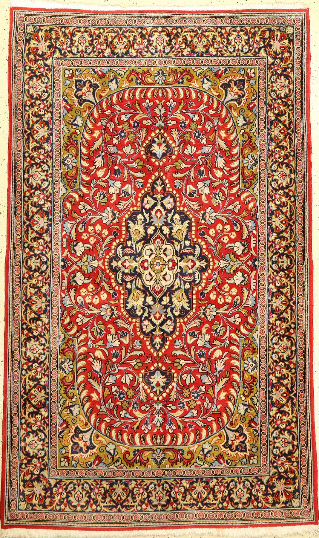 Ghom Kork, Persien, ca. 40 Jahre, Korkwolle, ca. 180 x 107 cm, EHZ: 2