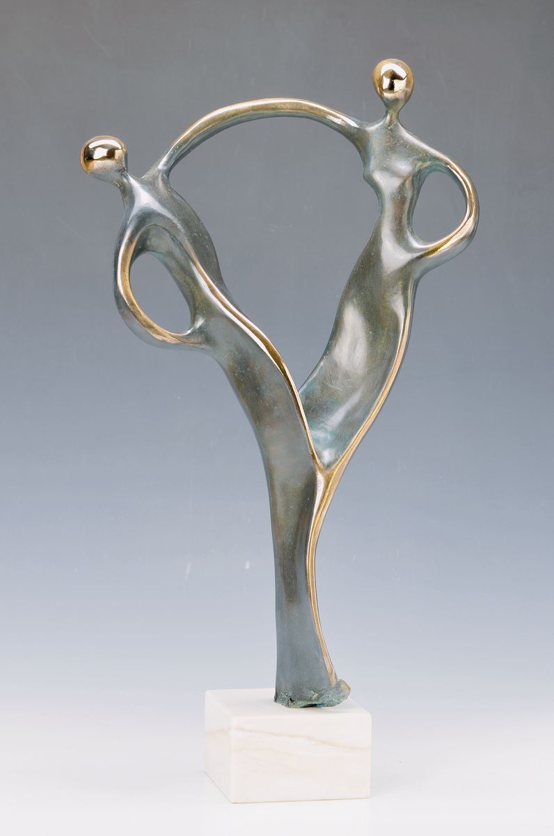 Martine Latimier, 1953 Saint-Malo, ansässig in der Bretagne, französische Bildhauerin, viele nationale Ausstellungen und Auszeichnungen, u.a. ...