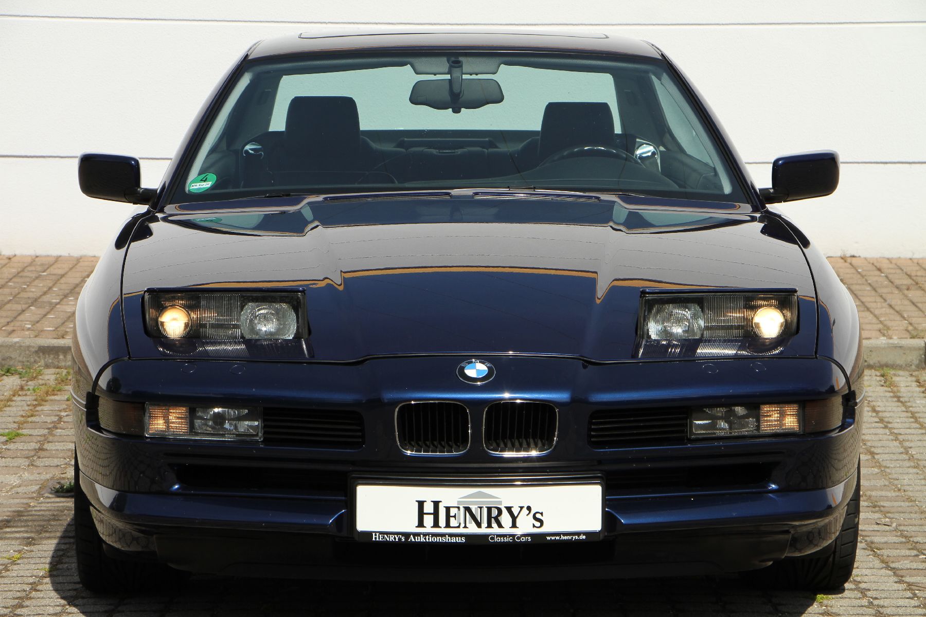 Detail c: BMW 850i E31, Fahrgestellnummer: WBAEG11080CB14543, EZ 11/1992, deutsches Fahrzeug aus 1. Hand, Laufleistung 61.400 km, 220 kW/ 300 PS, 12 Zylinder, ...