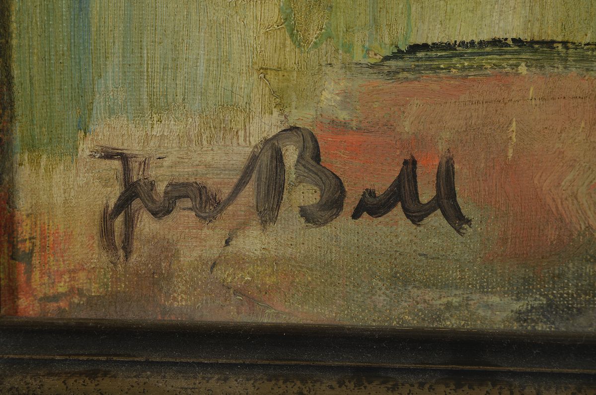 Detail a: Josef Bell, 1891 Köln - 1935, Meisterschüler H. Nanen, Stillleben, Öl/Lwd, signiert, ca. 73 x 42 cm