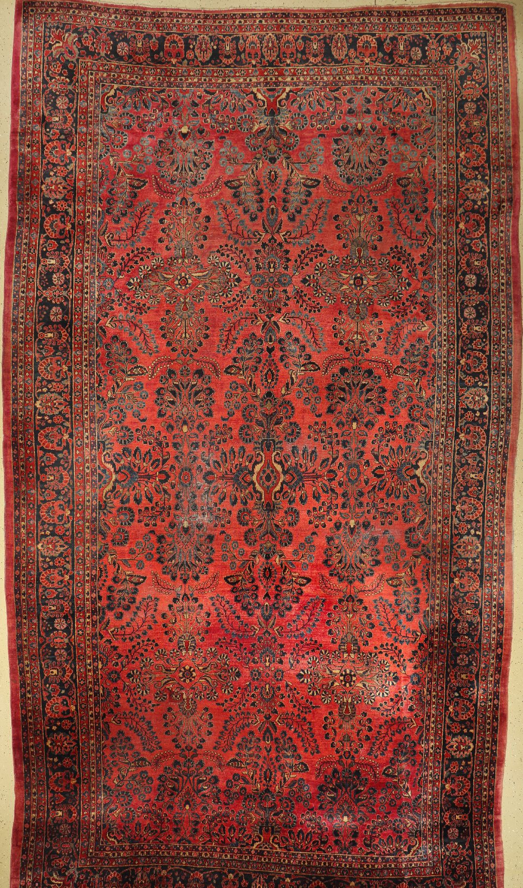 Sarogh Us Re-Import antik, Persien, um 1900, Wolle auf Baumwolle, ca. 453 x 292 cm, EHZ: 4