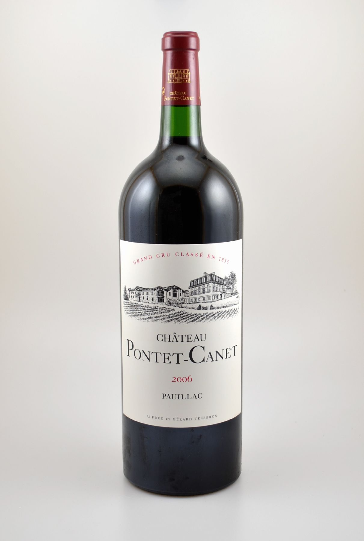 2 Magnumflaschen 2006 Chateau Pontet Canet, Pauillac, Grand Cru Classe, je ca. 150 cl, 13 % Vol., hervorragende Erhaltungszustände, unverkostet, 95 ...