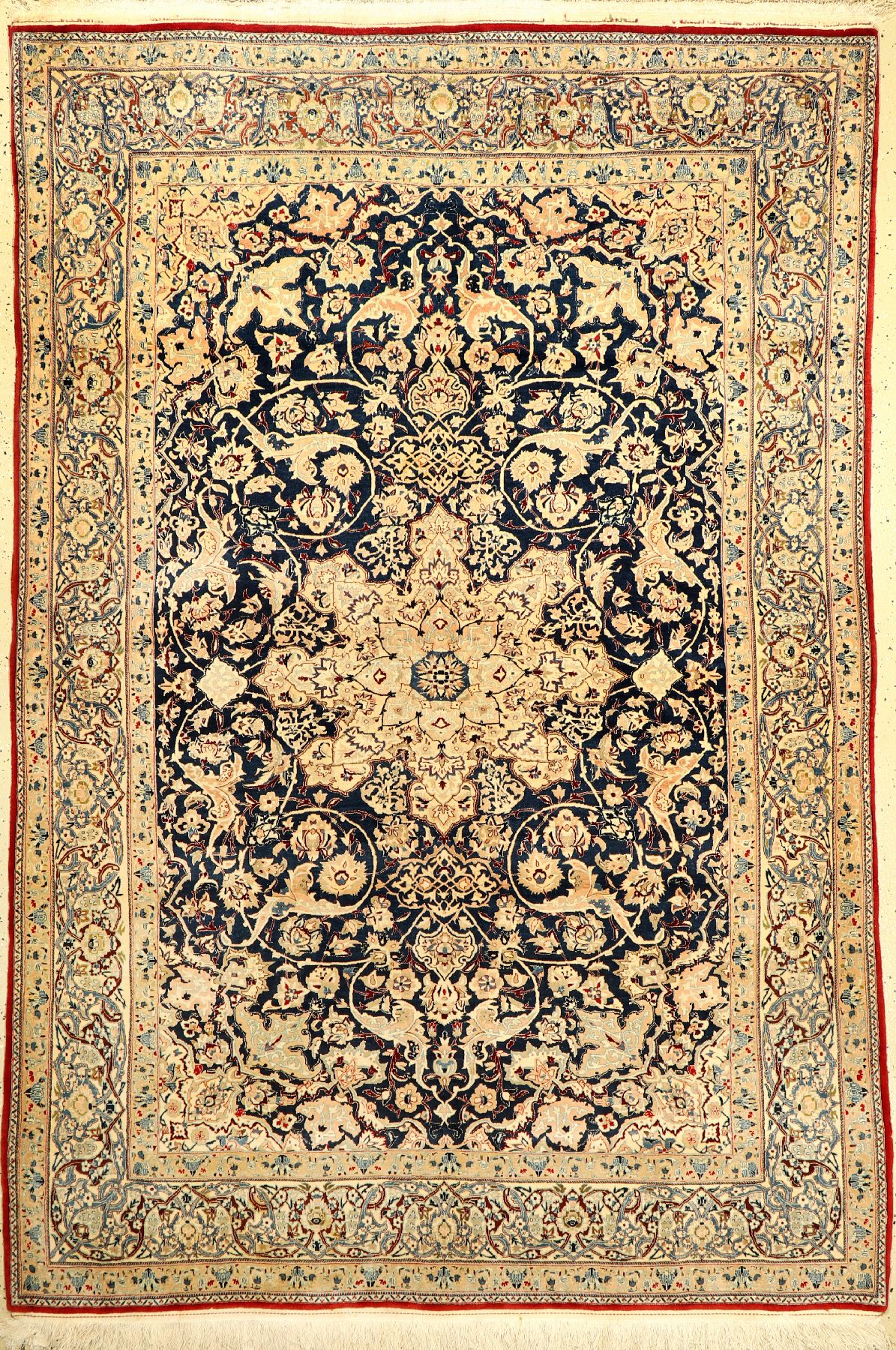 Feiner Nain "Tudeschk" alt (Part-Silk), Zentralpersien, um 1930/1940, Ehz: 2-3