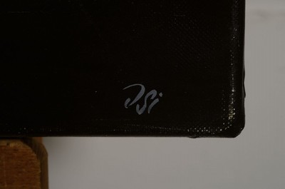 25866078c - Ingrid Dickmann, geb. 1942, ´Europa und der Stier´ , Acryl/Lwd, re. u. signiert , ...