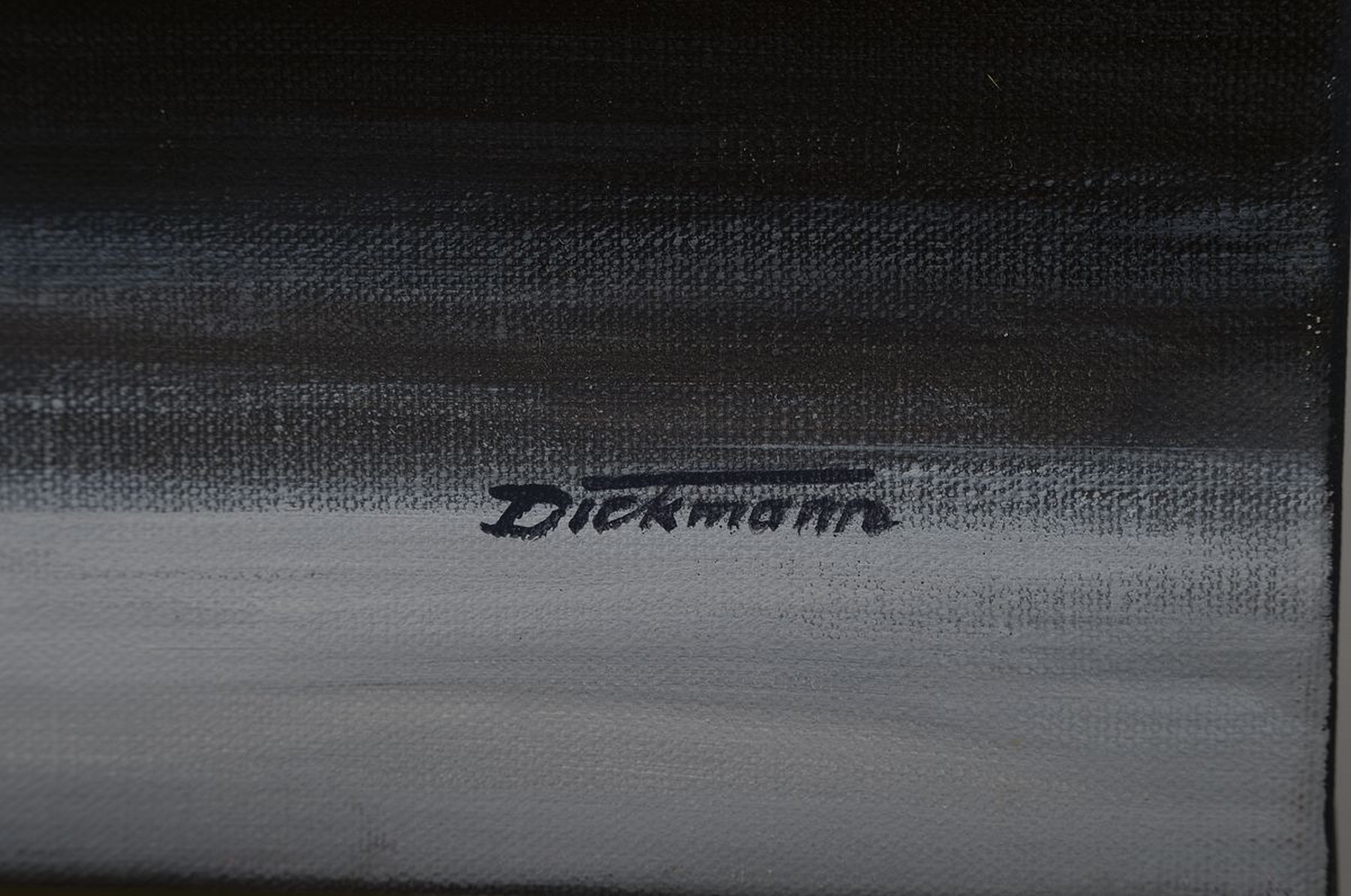 Detail c: Ingrid Dickmann, geb. 1942, "Michael JacksonFüße", Acryl/Lwd, re. u. sign. Dickmann, ca. 100x91 cm