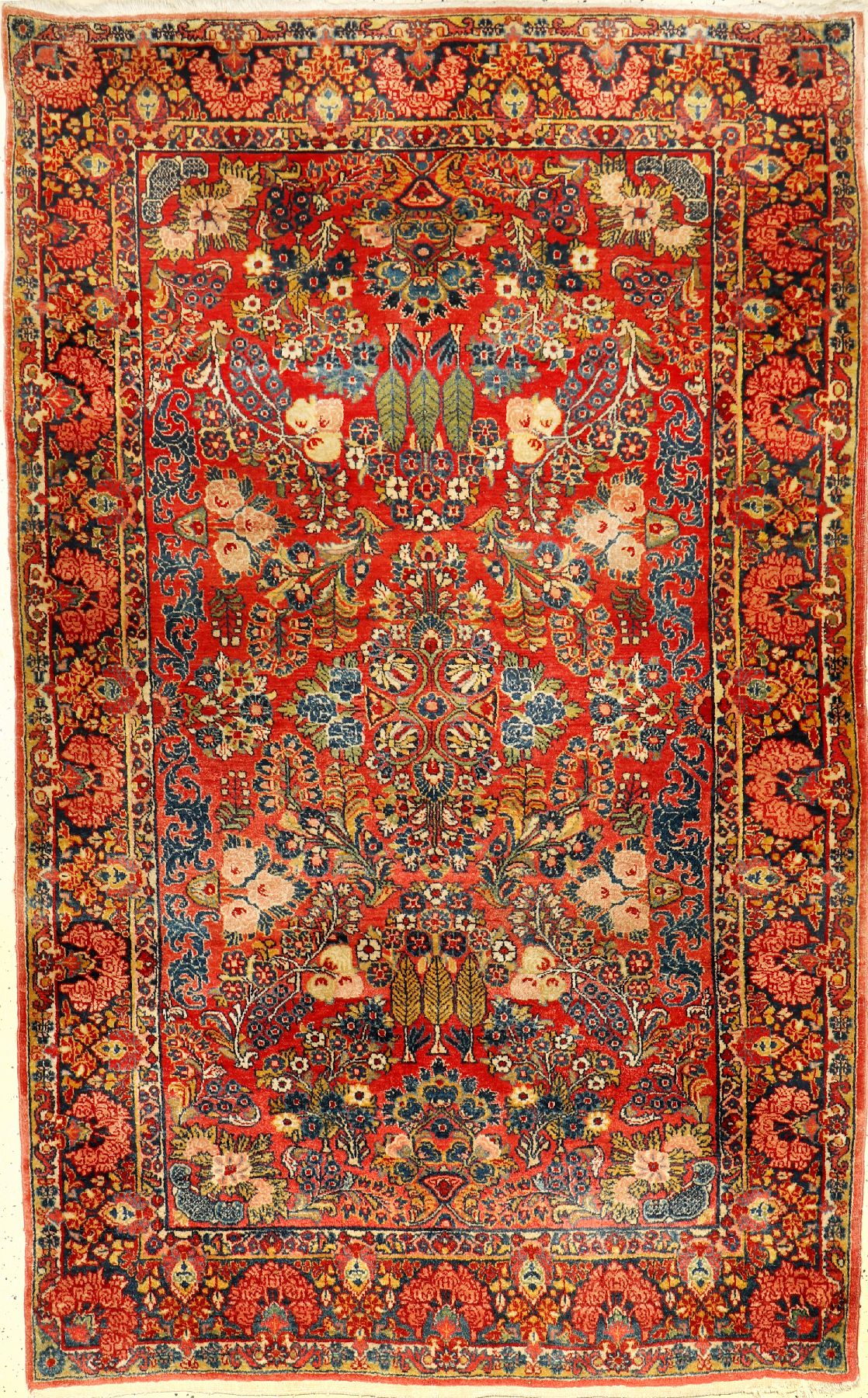 Sarogh alt, Persien, ca. 60 Jahre, Wolle auf Baumwolle, ca. 217 x 137 cm