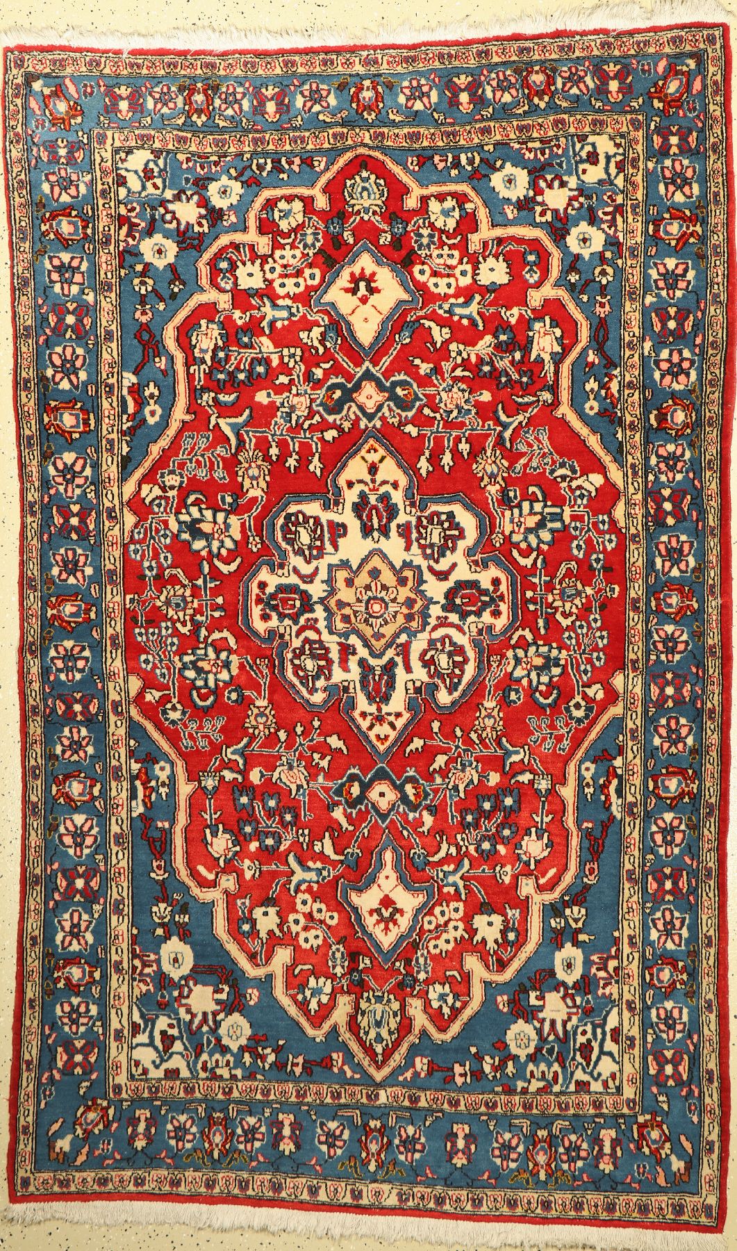 Ghom Kork, Persien, ca. 30 Jahre, Korkwolle, ca. 120 x 79 cm, EHZ: 2